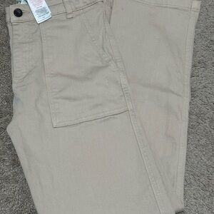 Boden Boys Beige Cargo Pants 12y